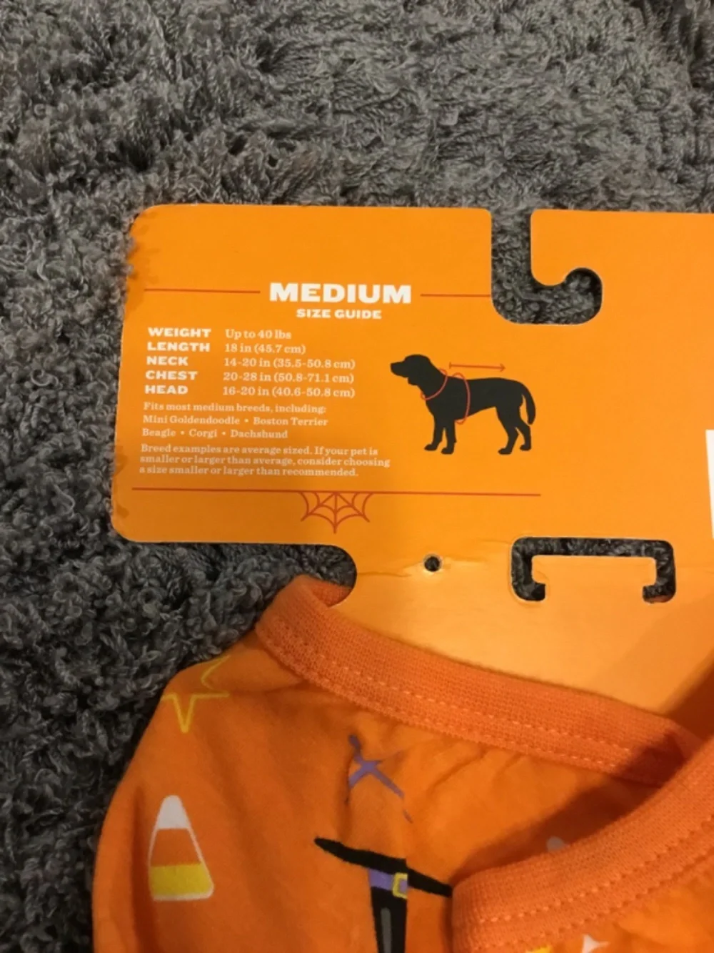 Hyde and Eek! Pet Pajamas-orange
